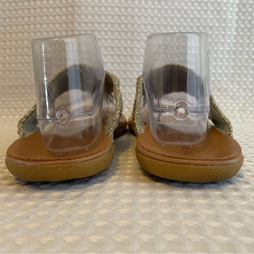 THE SAK Shana Crochet Thong Sandals Boho Eco-Friendly Beige Size 11 Women’s #737 - Picture 5 of 10